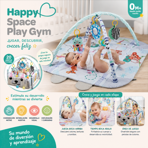 GIMNASIO INTERACTIVO PARA BEBES