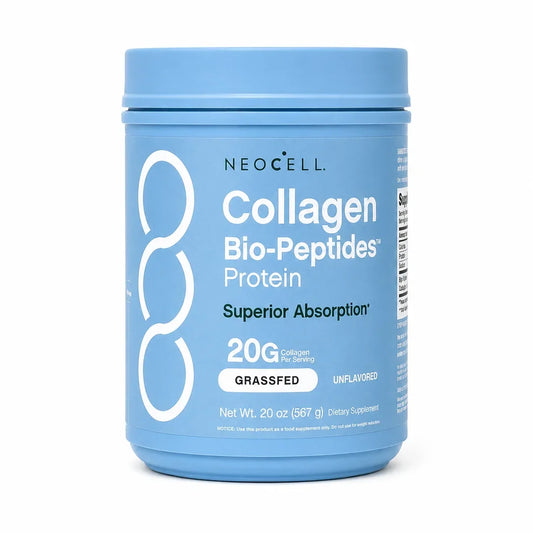 NeoCell Colágeno Bio-Peptides Protein 20g – Máxima Absorción, Grass-Fed (567g)
